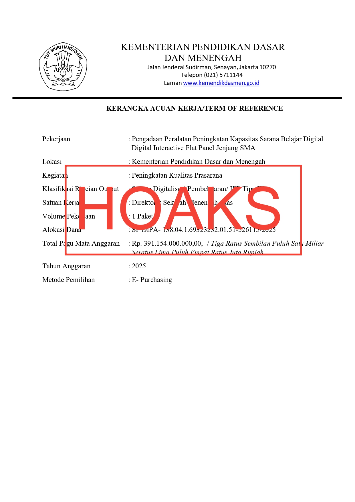 Gambar Siaran Pers